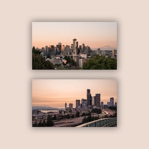 4K Seattle Skyline Bildschirmschoner (Bundle aus 2) - Digitaler Download!