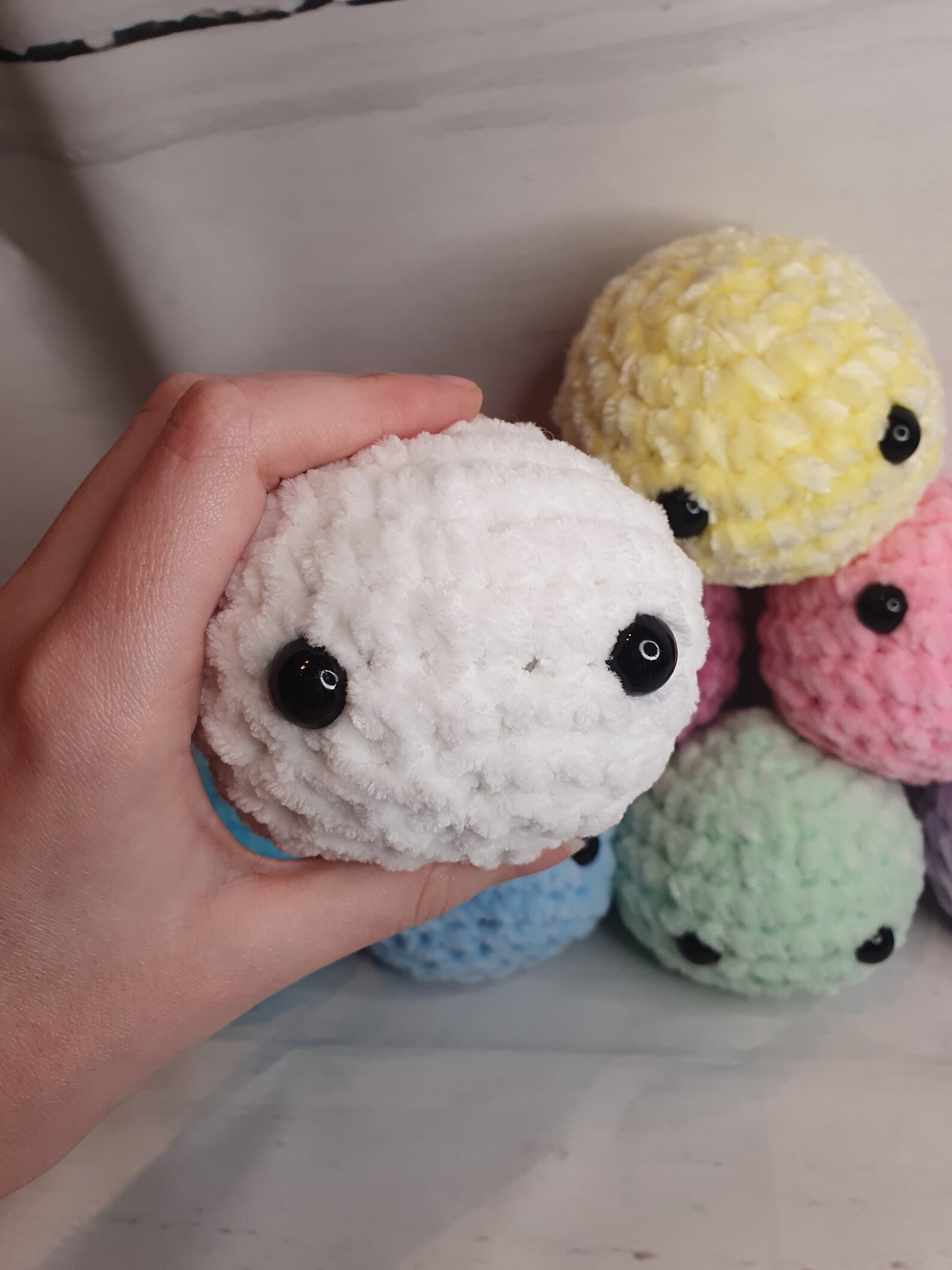 anxiety ball crochet