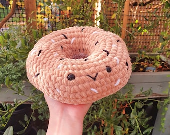 Virkade Bagel Amigurumi plyschar