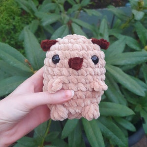 Peluches de carlin au crochet Supersoft faites à la main