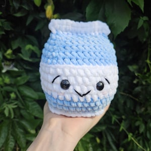 Milchtüte Handarbeit Gehäkelte Amigurumi Plüschtier