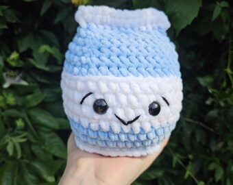 Mjölkkartong Handgjorda Virkade Amigurumi-plyschbitar