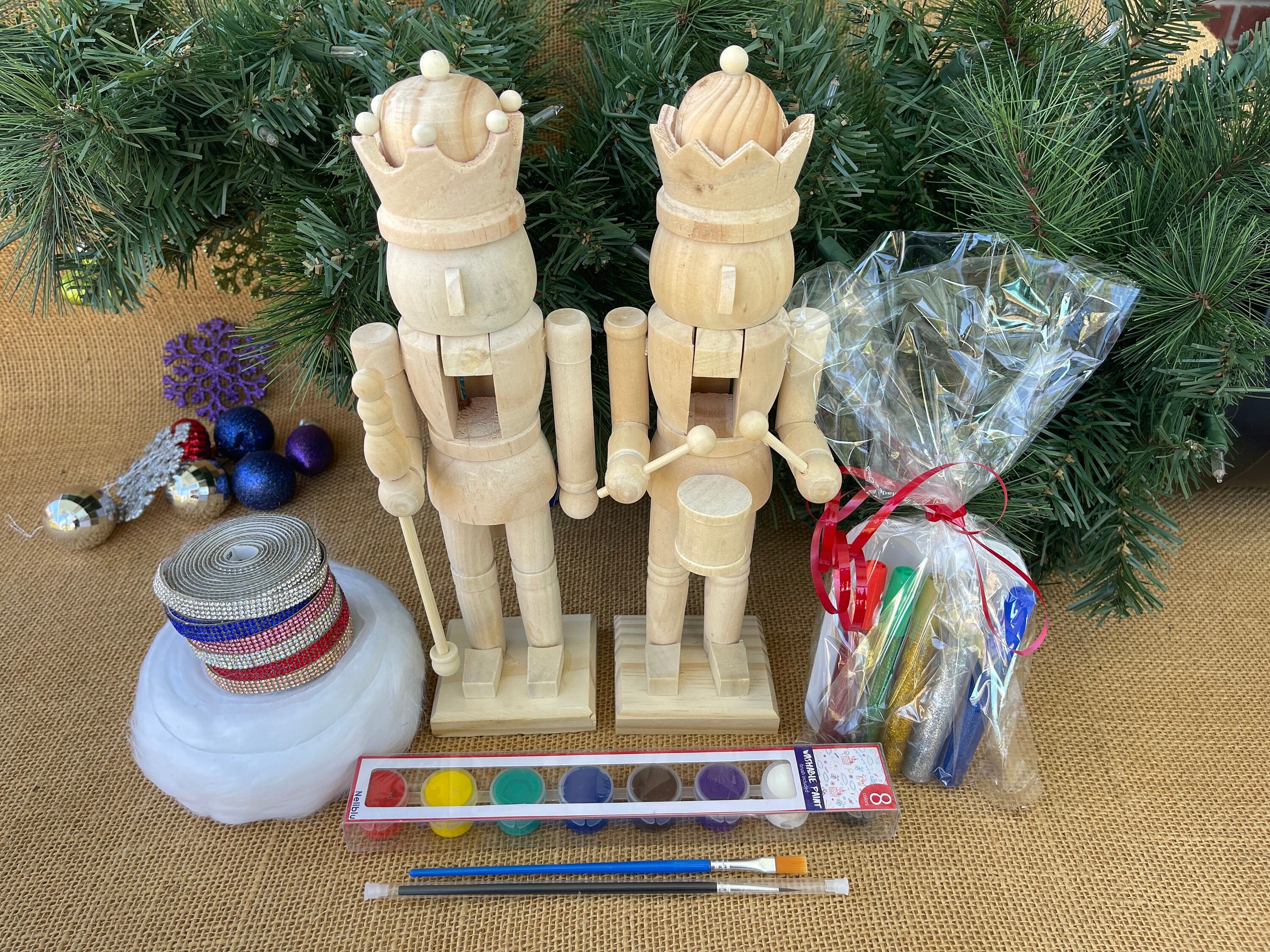 Nutcracker Wooden DIY Paint Kit – Signs by Caitlin