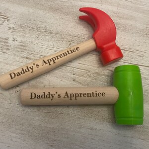 2 Personalized Kids Tools-Engraved Hammer-Tool Set-Kids Tools