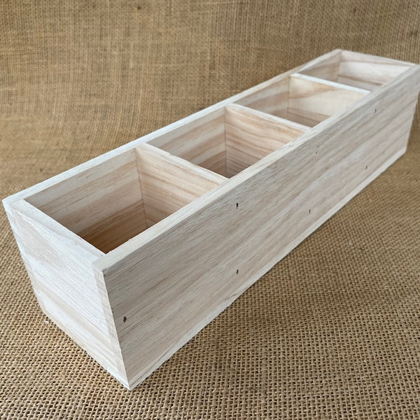 Unfinished Wood Box Etsy