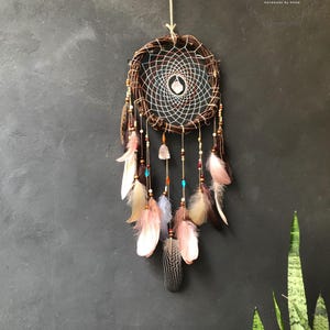 Coustomizable stones dreamcatchers/Medium Large Dreamcatcher/ wall hanging/ Home Decor/ Tropical Wall Decor