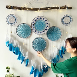 rustic dreamcatcher/feather dreamcatcher/ dreamcatcher wall hangings Handmade Dreamcatcher /Gift to Mother/Graduation Gift, Spiritual Gift