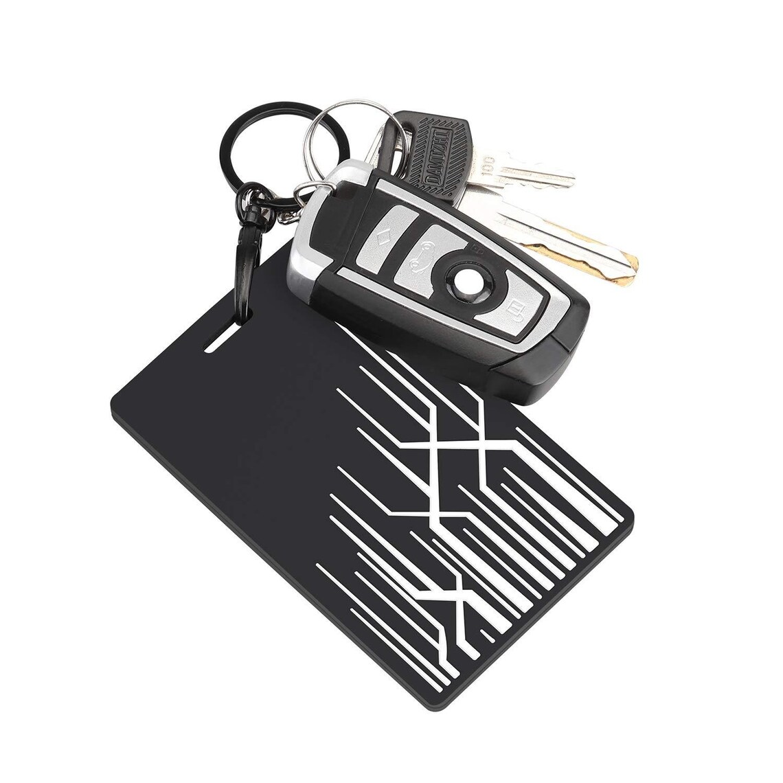 Silicone Key Card Holder/chain 2pk Black Tesla Model 3/Y Etsy