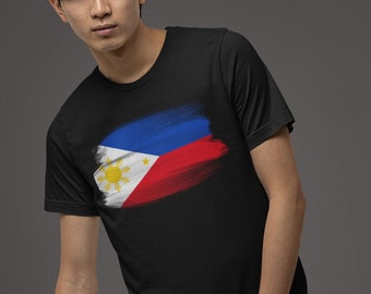 Filipino Flag Shirt, Filipino Pride T-Shirt, Gift for Pinoy, Gift for Pinay, Philippines Tee, 3 Stars and a Sun Shirt, Filipino Symbol #9