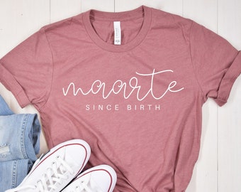 Maarte Crewneck Shirt, Funny Filipina T-Shirt, Minimalist Pinay Tshirt, Filipino Nurse Tee, Gift for Filipino Mom, Ate Tita Lola Gift #96
