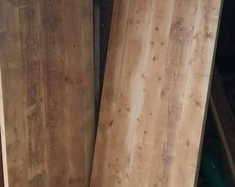 Reclaimed table tops/rustic/wooden