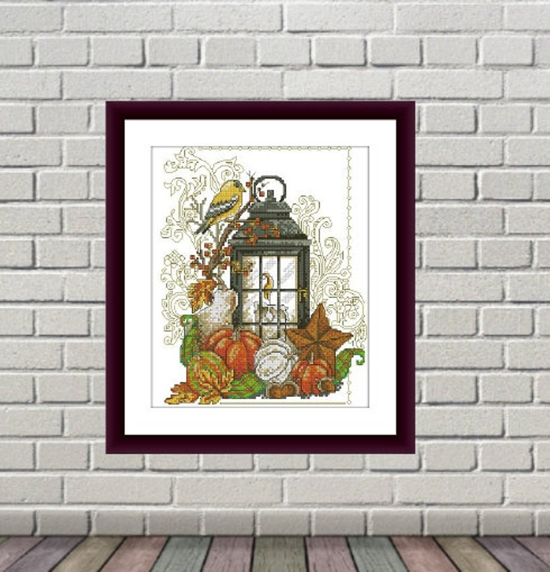 Autumn Garden PDF Cross Stitch Pattern Flavours of Autumn Digital Cross ...