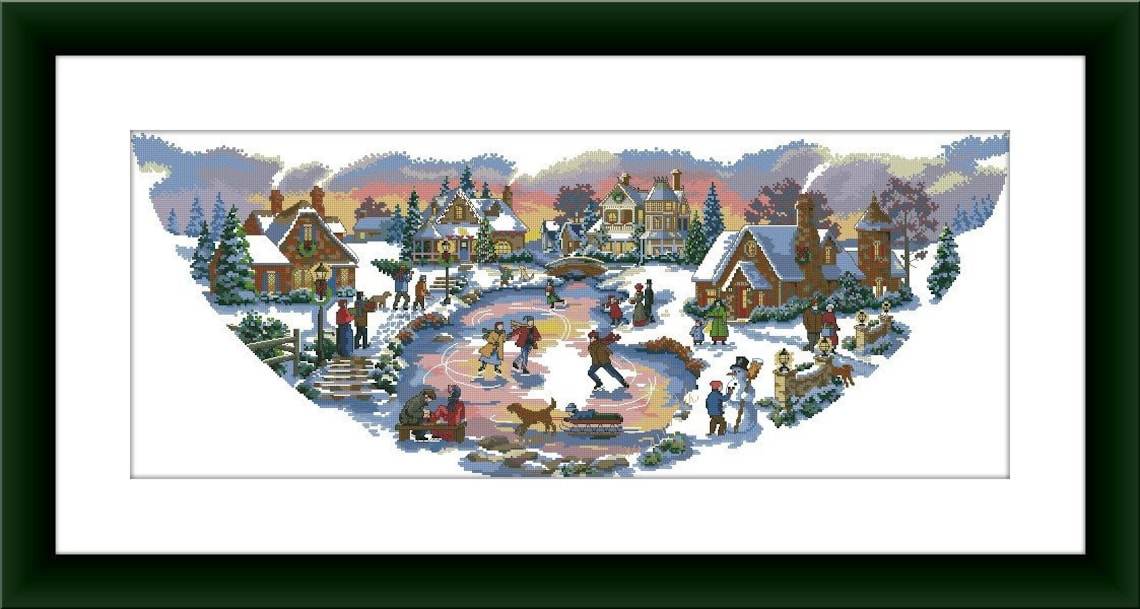 Christmas Tree Skirt Counted Cross Stitch Pdf Pattern Etsy Christmas Tree Skirt Counted Cross Stitch Pdf Pattern Etsy