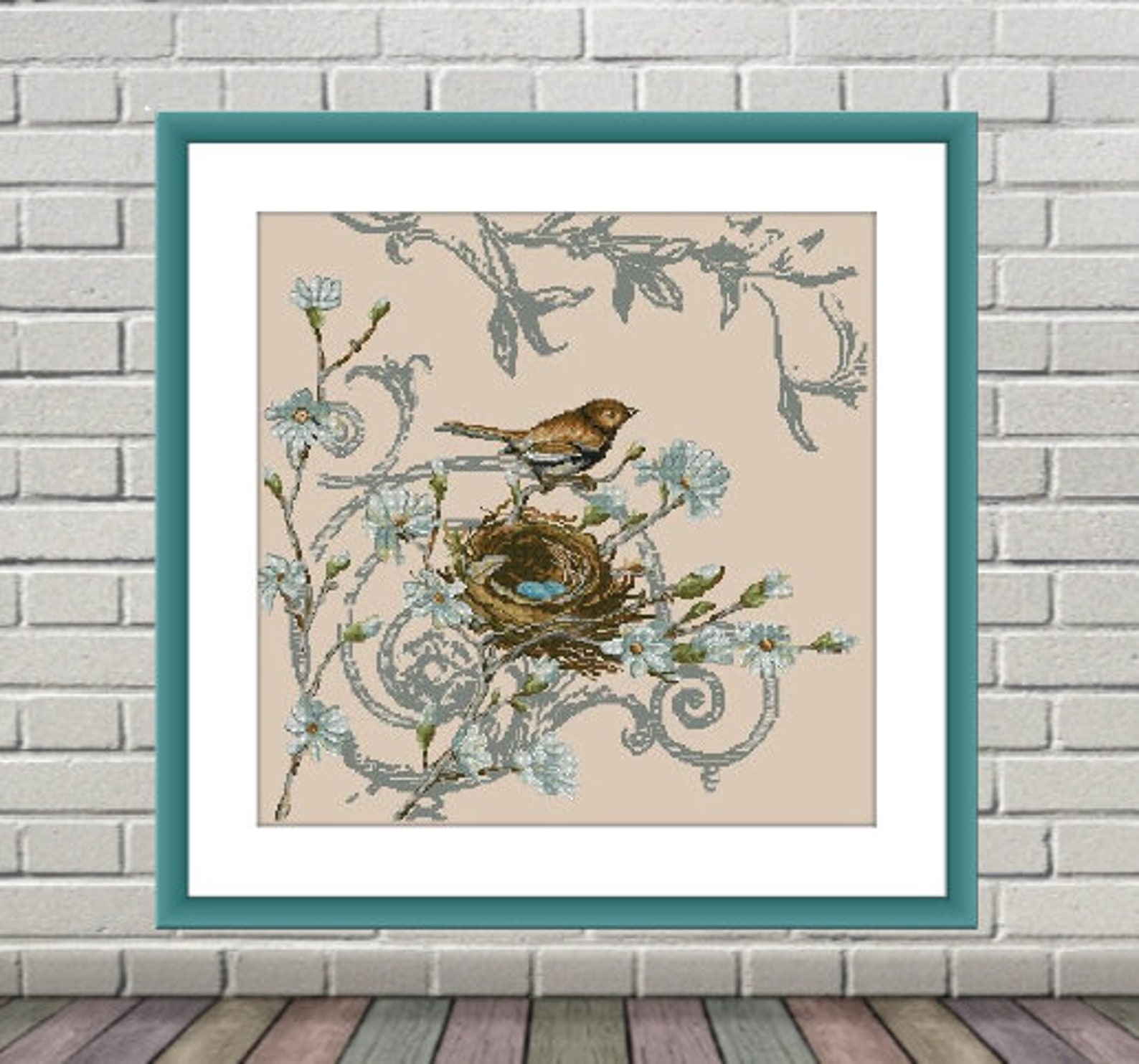 Finery of Nature Counted Cross Stitch Pattern Birds and | Etsy