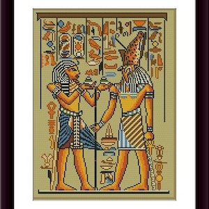 Motivi egiziani PDF Schema punto croce contato Egitto Schema punto croce digitale Schema punto croce folk Schema punto croce africano Cleopatra