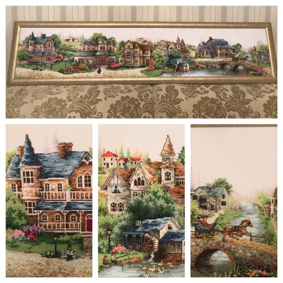 Susan Tolle 作 ビクトリアンハウス 水彩画 Susan Tolle 作 ビクトリア