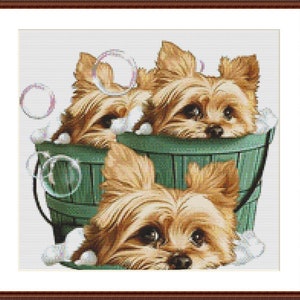 Toy terrier Counted cross stitch PDF pattern Dogs Digital cross stitch chart Animals modern cross stitch pattern dogs x stitch
