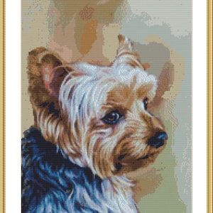 Bella Toy terrier Counted cross stitch PDF pattern Dogs Digital cross stitch chart Animals modern cross stitch pattern dogs x stitch