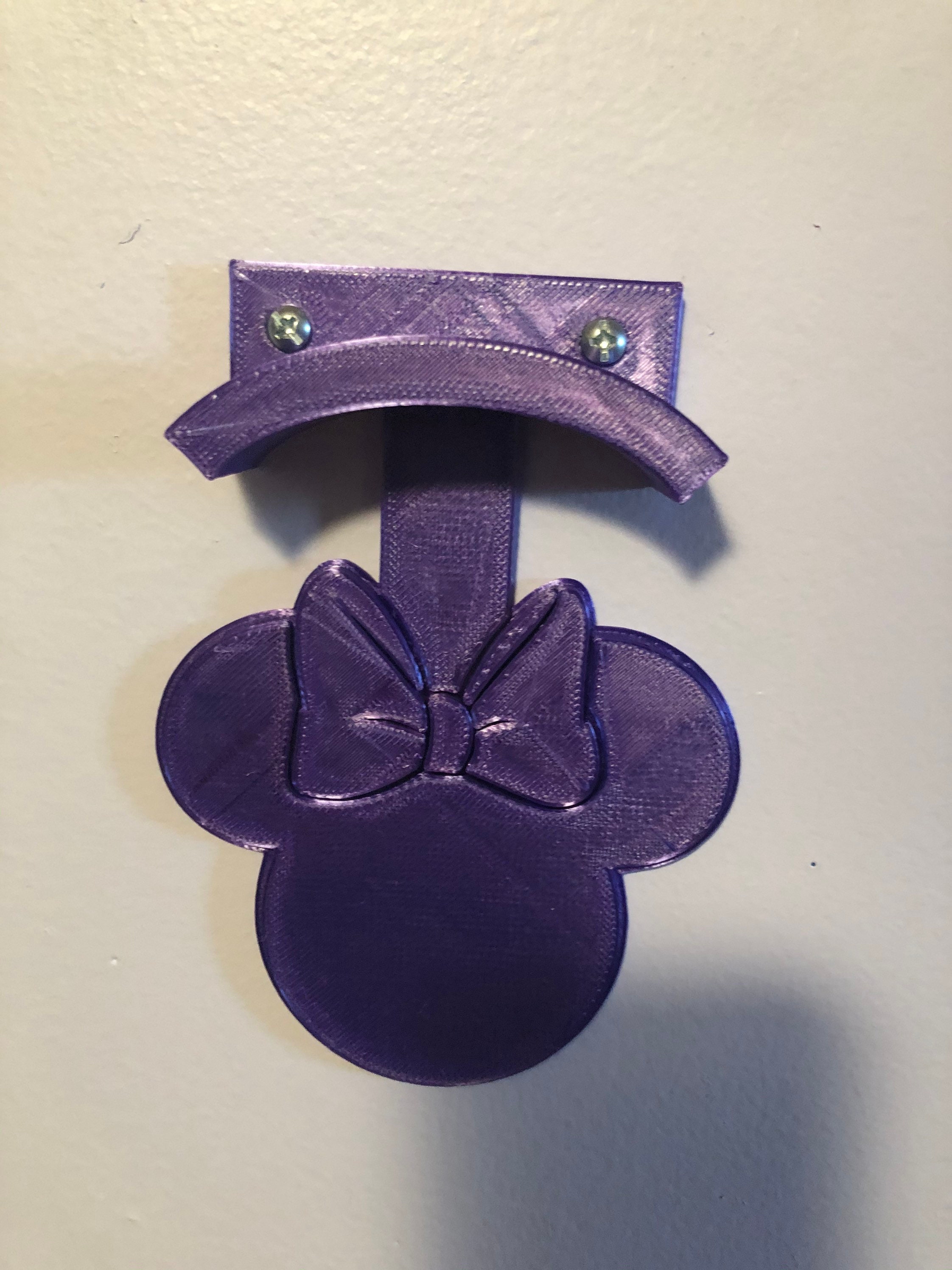 3d print Disney wall mounted headband holder Etsy