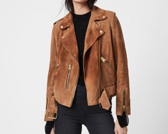 suede blazer womens