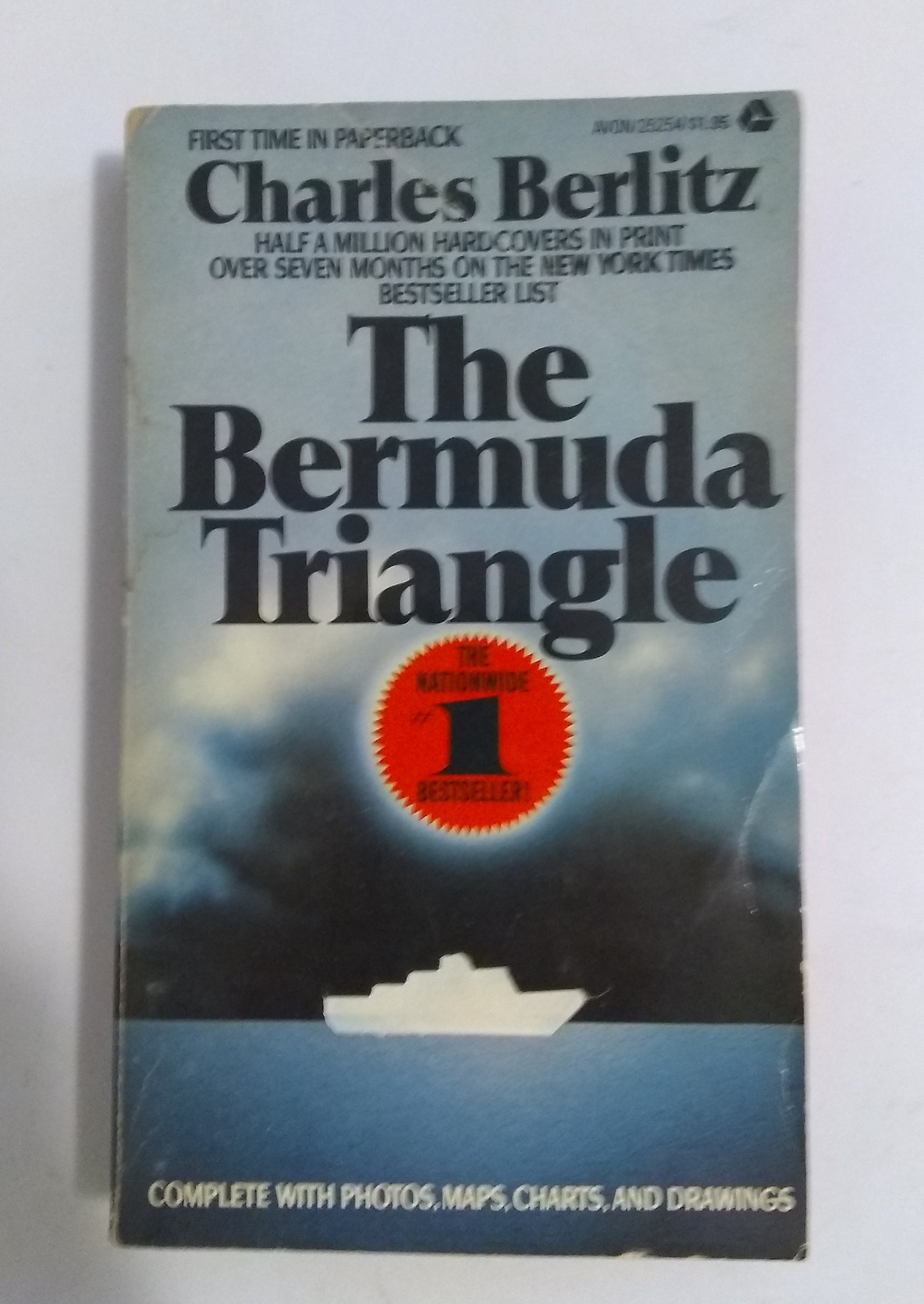 The Bermuda Triangle Paperback Book 1975 By Charles Berlitz Etsy