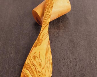 Olive wood spatula, turner, kitchen helper, wooden kitchen utensil