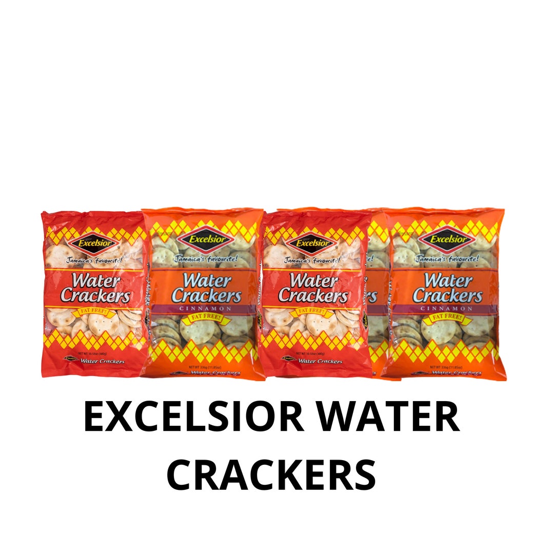 JAMAICAN EXCELSIOR WATER Crackers Cinnamon and Regular Crackers 336 G