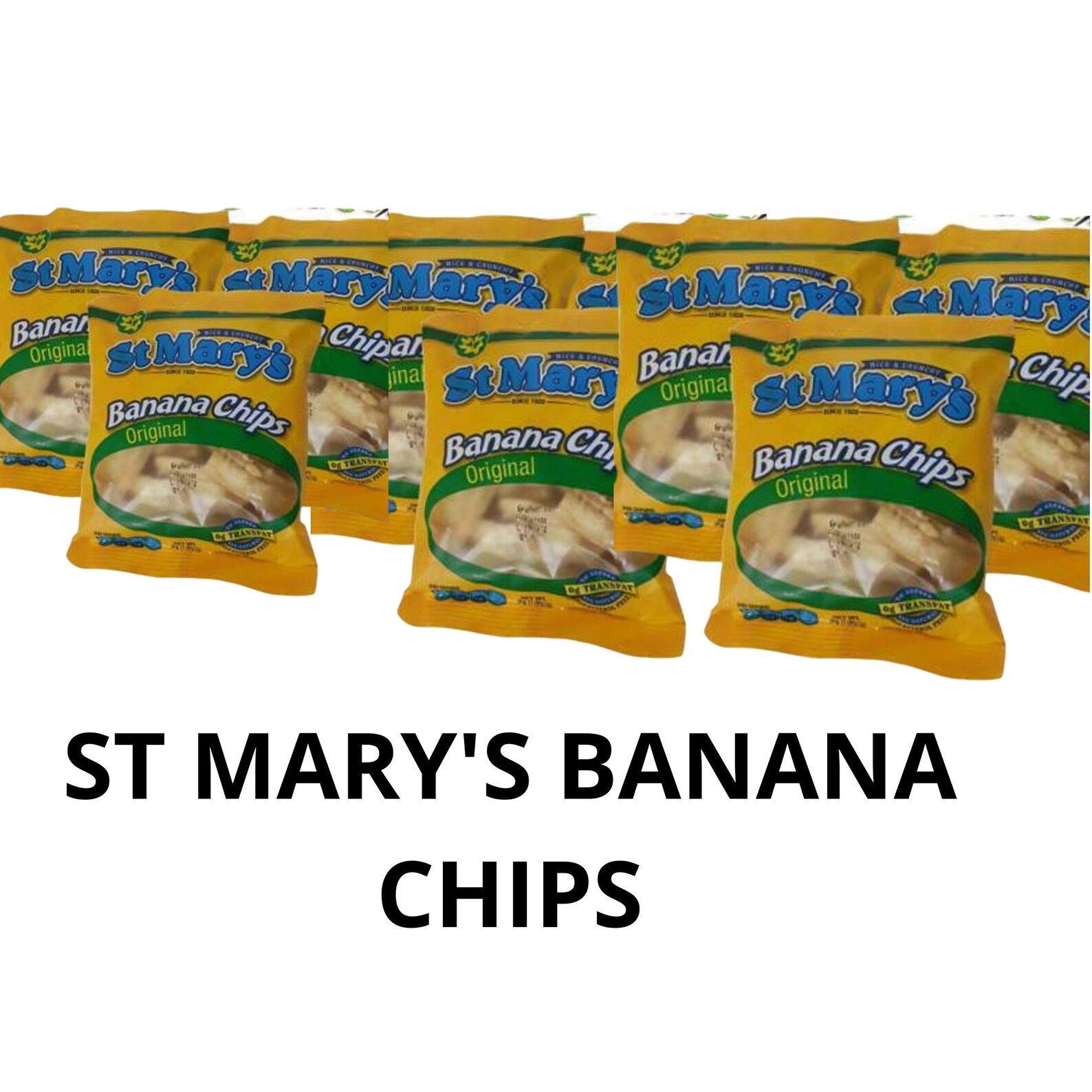 JAMAICAN St Mary's BANANA CHIPS Bundle Etsy