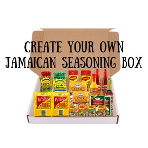 JAMAICAN SEASONING BOX / Create your Own Seasoning and spice mix