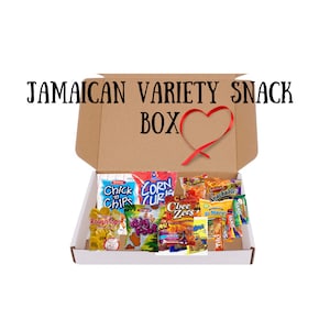 JAMAICAN SNACK BOX- Say I love you to a special person the irie way - 12|  International Snack Box