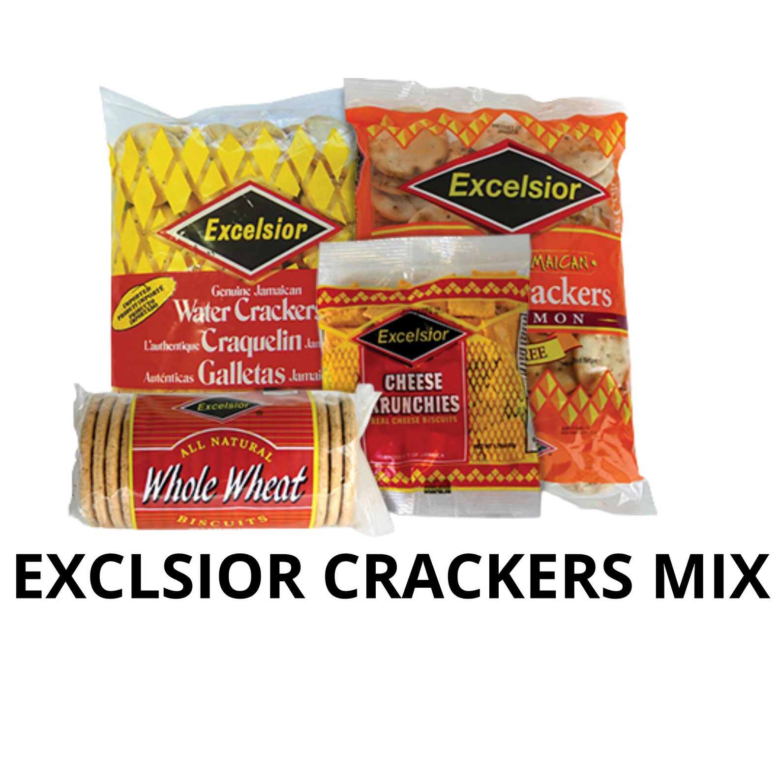 EXCELSIOR WATER CRACKERS / Snacks Bundle 4 Packs Etsy