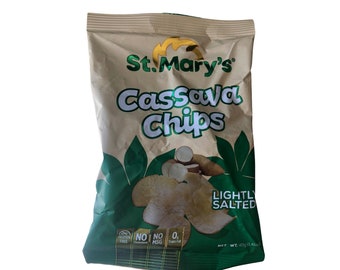 Jamaicaanse St Mary's Cassavechips (Biologisch)