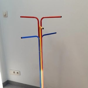 Ikea Plagg Coat Stand designed by Tord Björklund, 1989 - Vintage Coat Stand Design 80s - Memphis Style