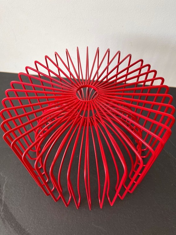 IKEA Red Bowl Fruit Bowl Vintage Rare 1990s Design Object - Design