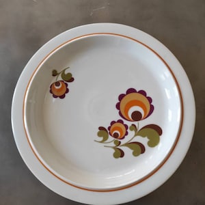 SCHERZER Bavaria Plate Tray - porcelain Made in Germany Vintage design 1970