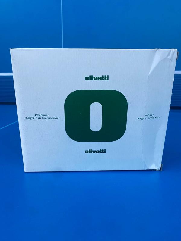 OLIVETTI Ashtray O Green Design by Giorgio Soavi Produced by Nuova