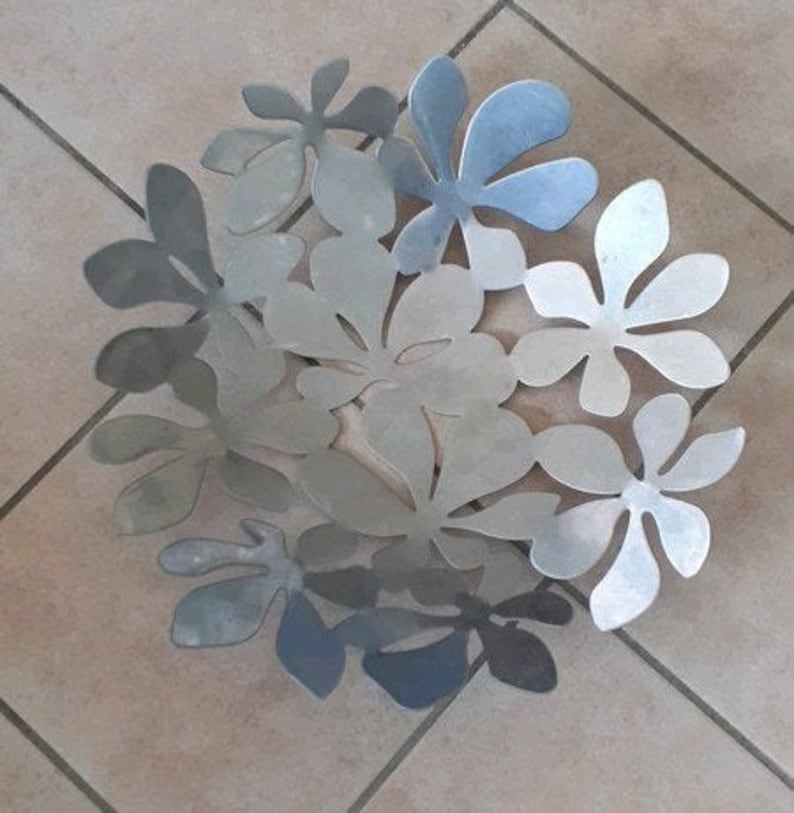 IKEA Decorative Fruit Basket Vintage Floral Object Fruit Etsy