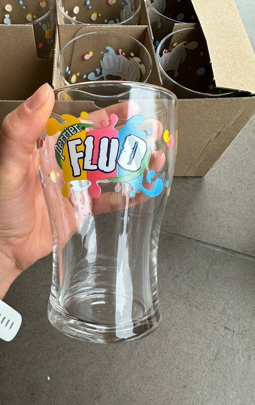 Lot De 6 Verres à Eau Perrier - Collection - Occasion