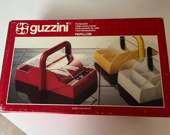 Guzzini Le Murrine 25 contenitore L rosso/bianco - Guzzini Shop Online