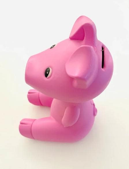 希少なIKEA - 豚の形をしたGullgris IKEA PS貯金箱3個セット、硬質