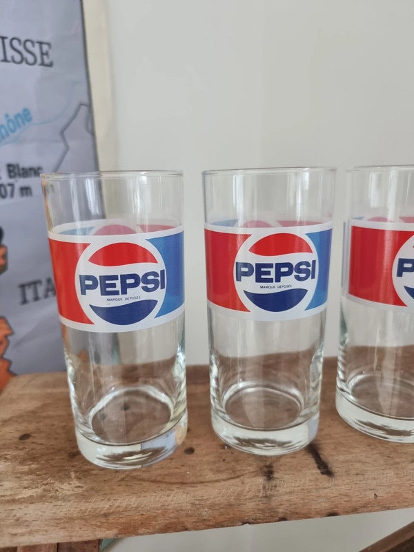 1990年代のペプシグラス6個セット - コレクションタンブラー