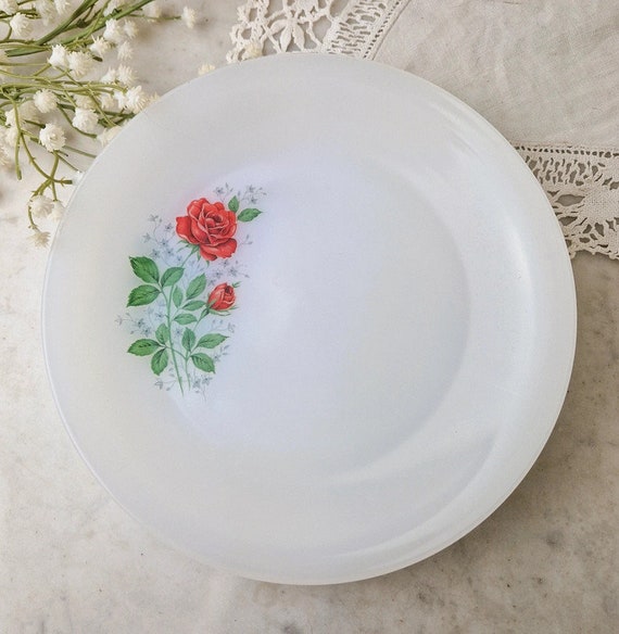 4 ou 6 ASSIETTES à dessert ARCOPAL VOLCAN assiette arcopal Vintage 70's, France - France