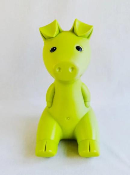希少なIKEA - 豚の形をしたGullgris IKEA PS貯金箱3個セット、硬質