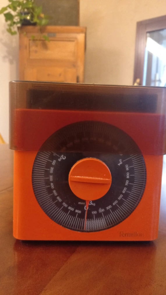 Balance terraillon orange 3Kg année 70