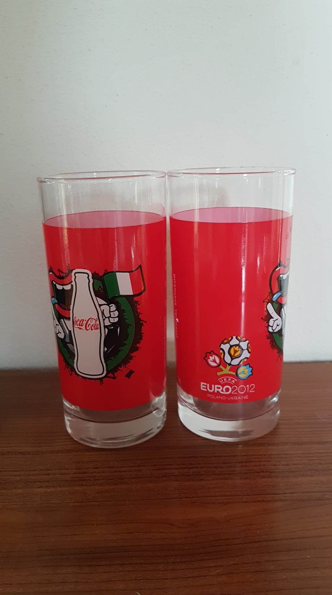 Collectionneur Coca Cola gobelets Cups #2 Albanie Suisse