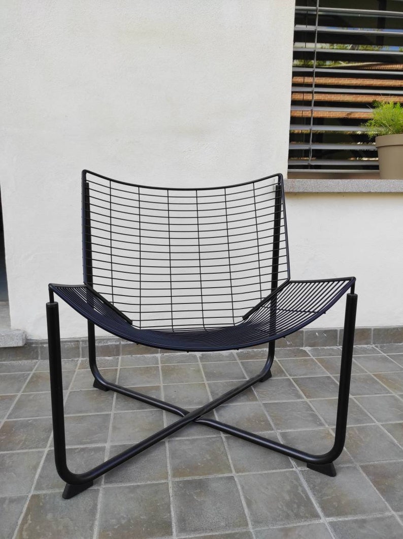 1980s IKEA Jarpen Chair Retro Wire Chair by Niels Etsy