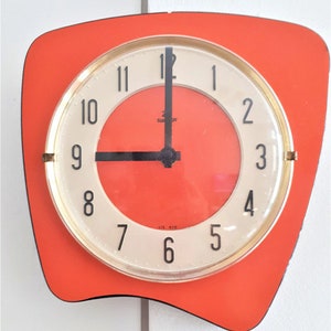 JAZ Vintage wall clock from the 1960s - Made in Germany