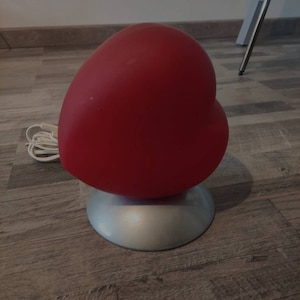 IKEA Rare table lamp heart vintage lamp - out of production 1990s - Night light - Valentine&#39;s Day gift