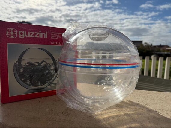 GUZZINI Ball Ice Bucket Transparent STELLA - Vintage Design Paolo