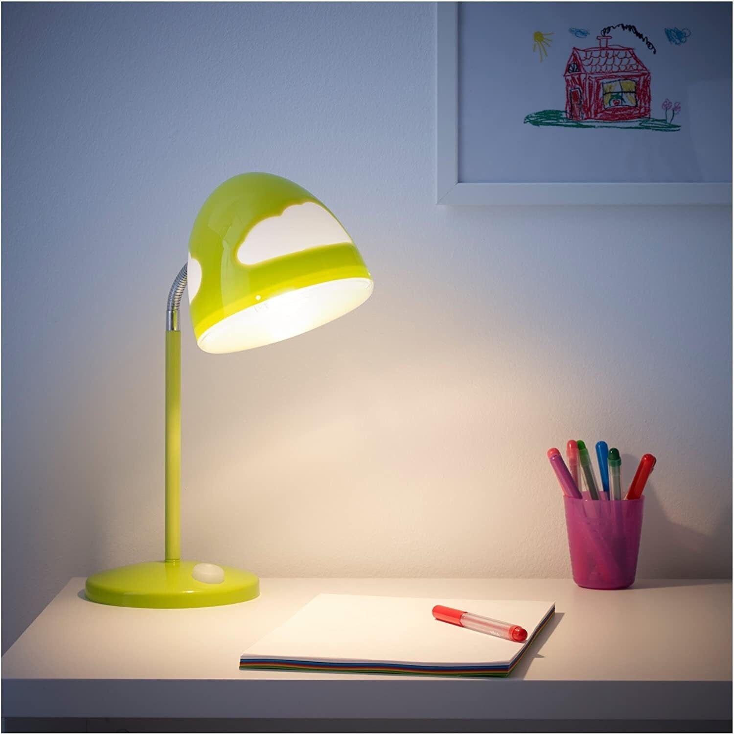 Ikea green table lamp 2025